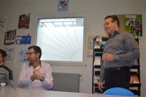 C. LETOMBE et le PDG Manpower